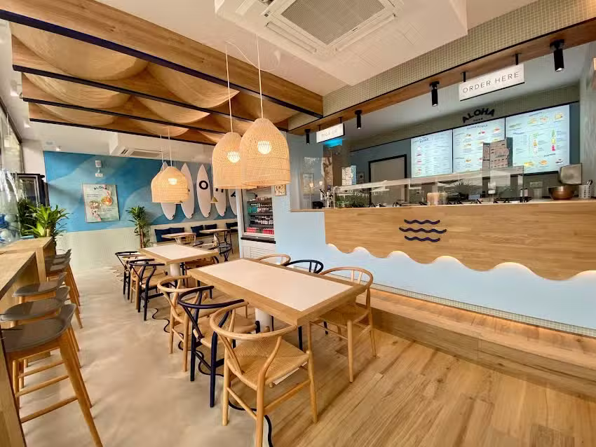 ALOHA La Bordeta &ndash; Pok&eacute;, ensaladas, wraps & comida saludable