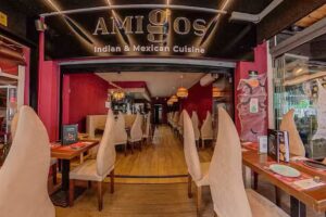 Amigos: Restaurante Hind&uacute; y Mexicano / Indian Mexican Restaurant / Arroyo de la Miel