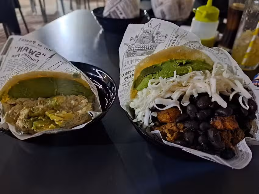 Arepas Asadas Na&rsquo; Guara Caletillas