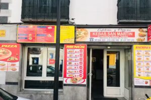 Bar kebab pizzería San Martín