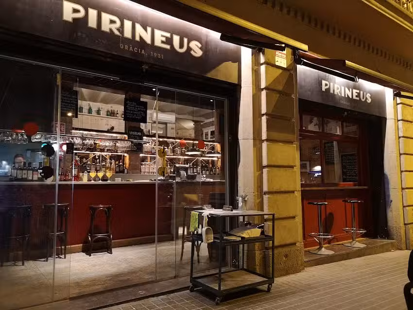 Bar Pirineus Gr&agrave;cia 1931