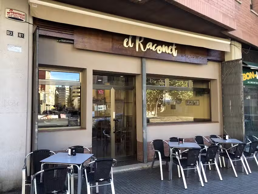 Bar restaurante EL RACONET