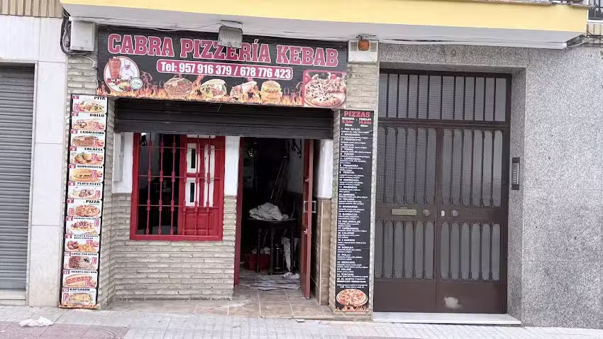 cabra pizzer&iacute;a kebab