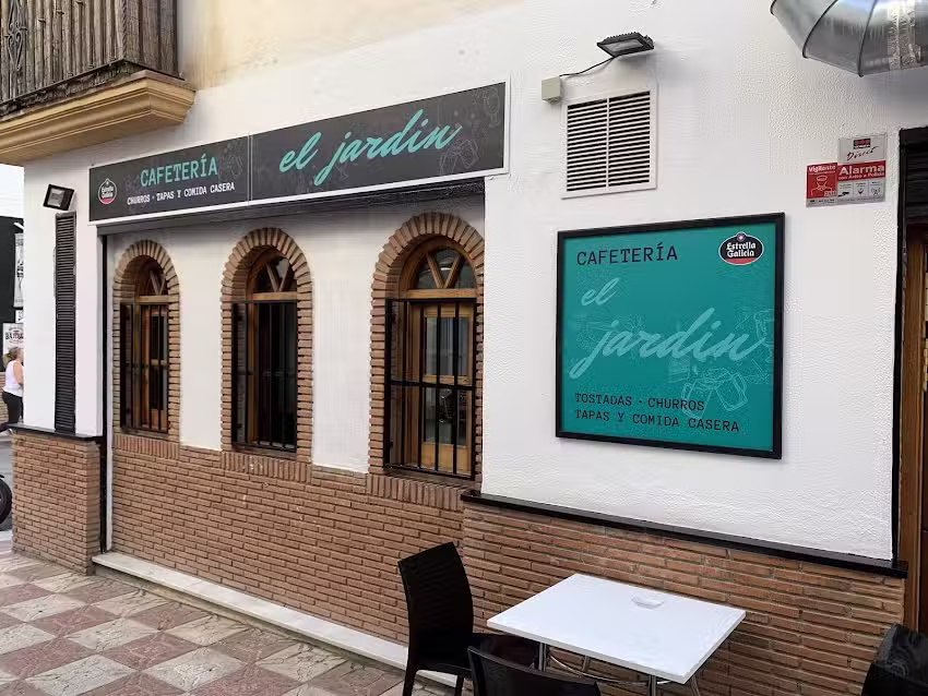 cafeteria churreria el jardin