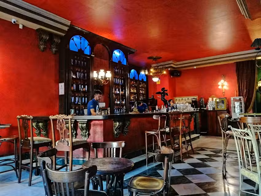 Cafeter&iacute;a Sala Casarte Azul