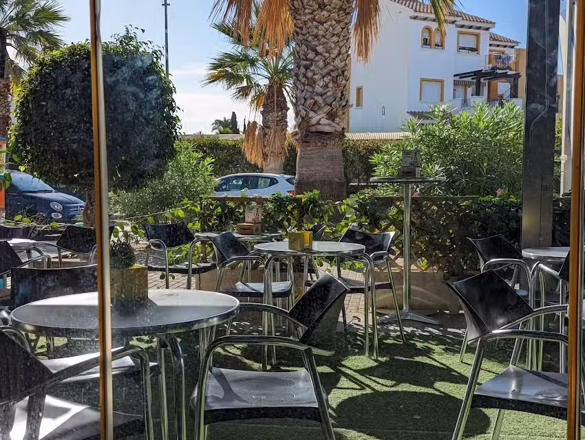 Cafeter&iacute;a Terraza A toda vela