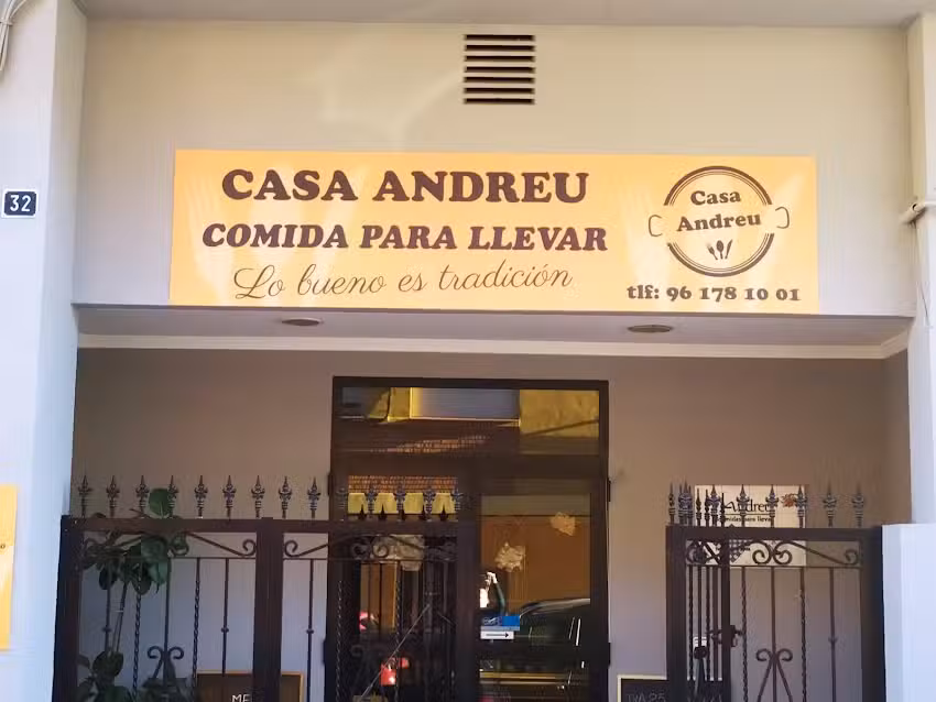 Casa Andreu COMIDAS PARA LLEVAR