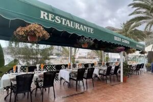 Chamoriscan grill beer garden