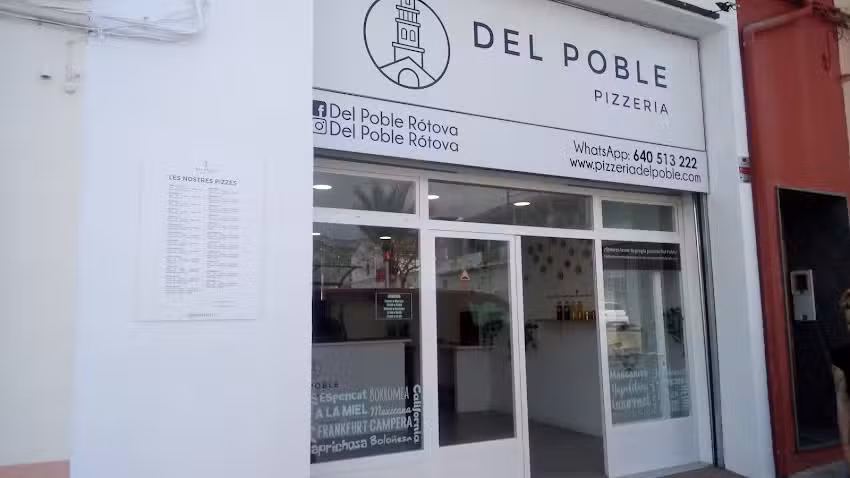Del Poble Pizzeria R&ograve;tova