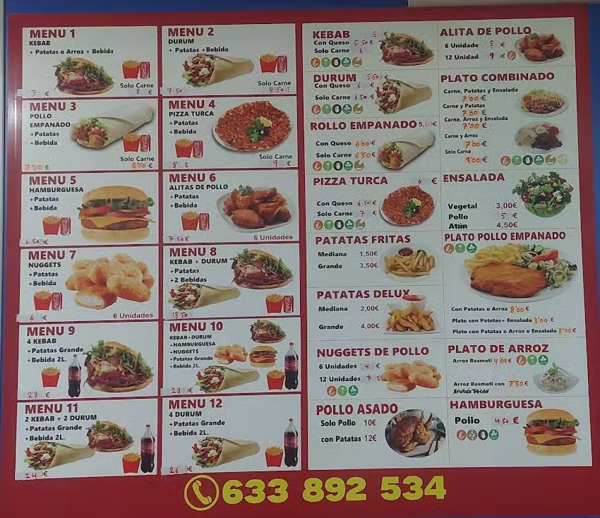 Doner Kebab R&iacute;o Y Minas