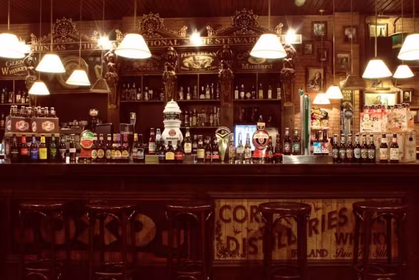 El celler Irish pub