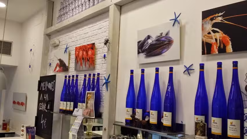 El Hormiguero Azul. Mariscos