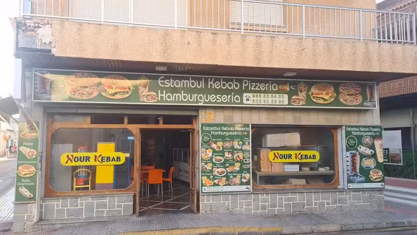Estambul kebab Pizzeria pozo Estrecho murcia cartagena