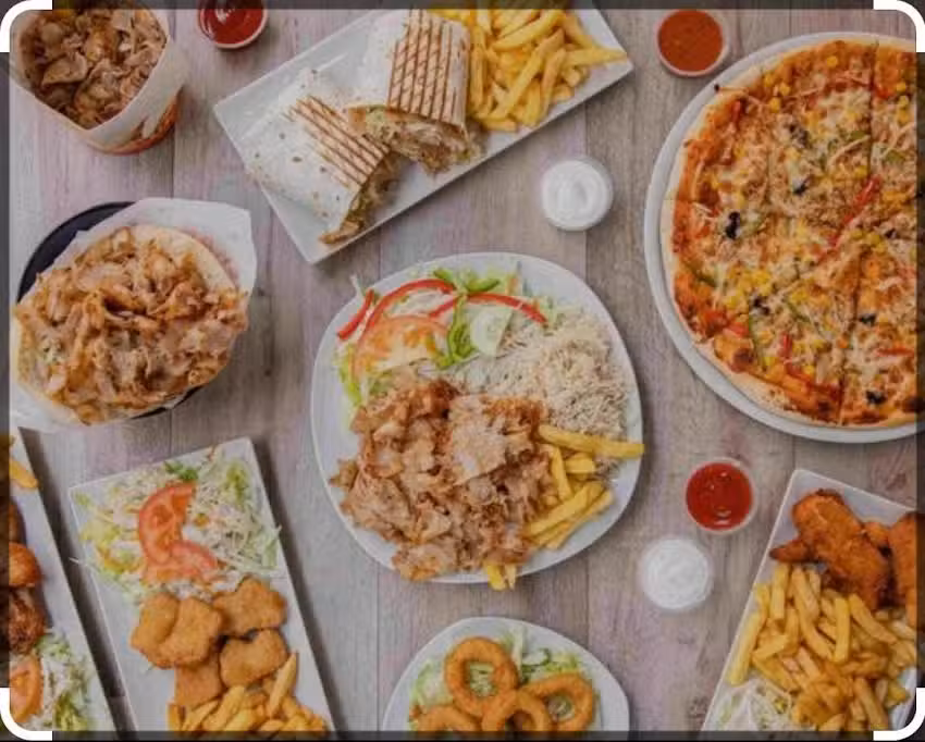 Kebab mejorada del campo hot & Tasty