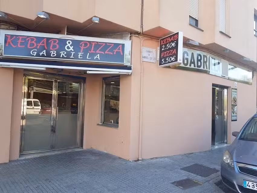 Kebab pizza Gabriela
