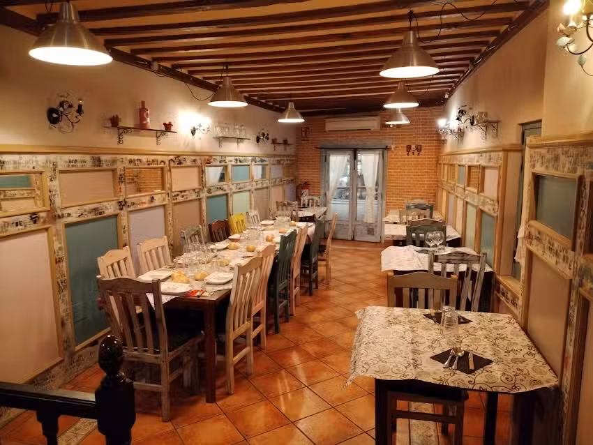 La Sastreria restaurante La Horcaje&ntilde;a