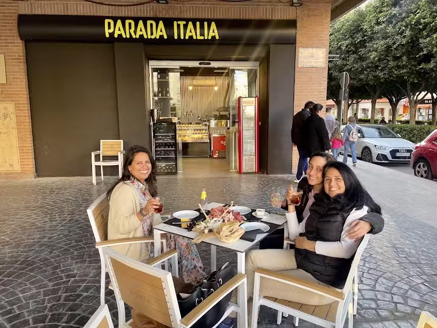 Parada Italia, Pizza y Tablas