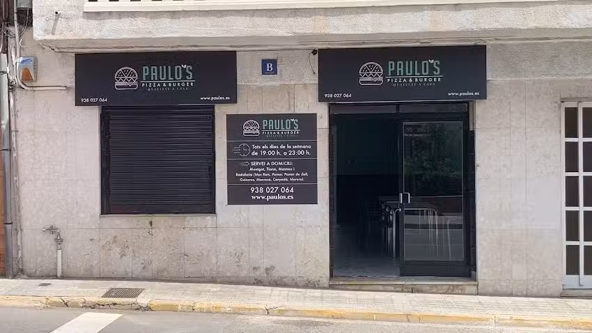 Paulo&rsquo;s Pizza & Burger Montgat