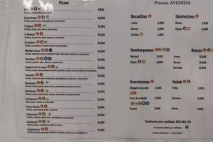 Pizzer&iacute;a Avenida