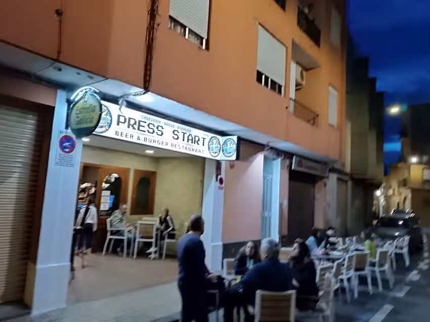 Press Start Beer & Burger