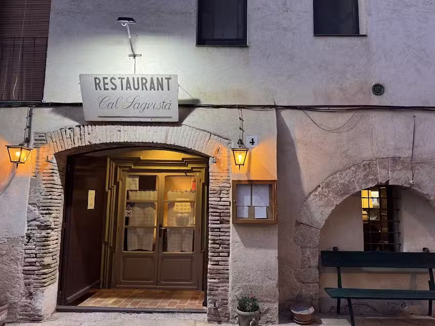Restaurant Cal Sagrist&agrave;