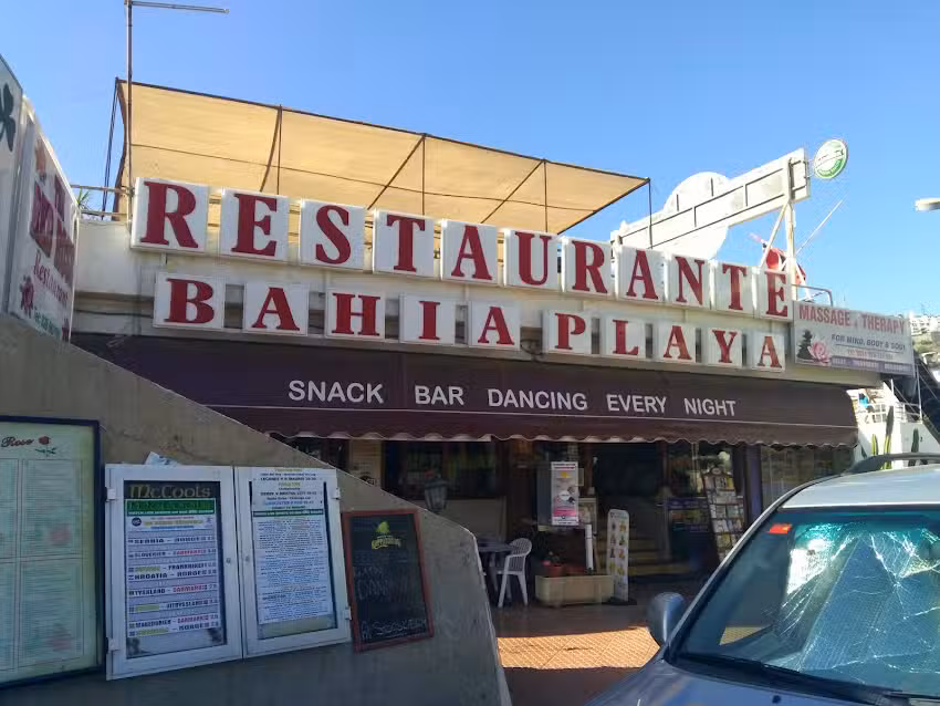 Restaurante Bah&iacute;a Playa