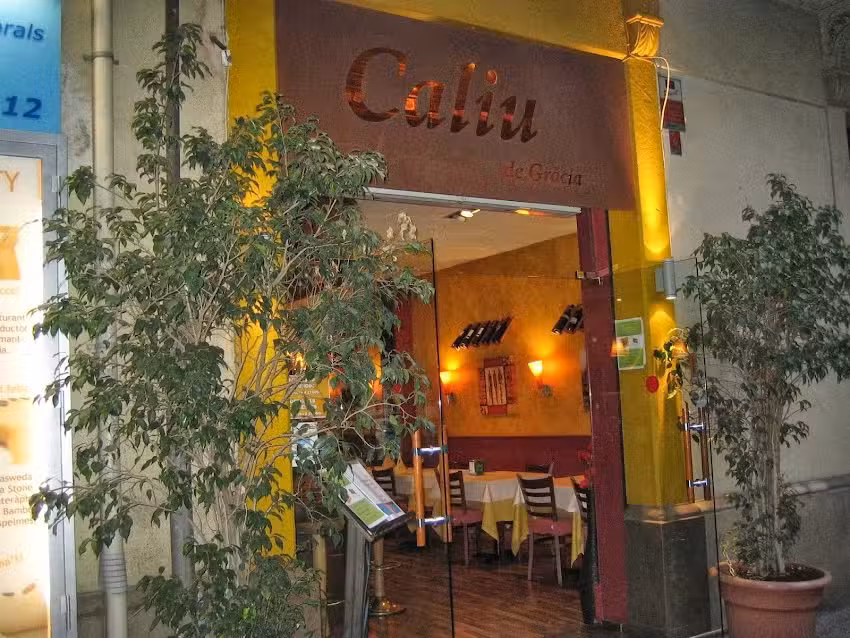 Restaurante Caliu de Gr&agrave;cia