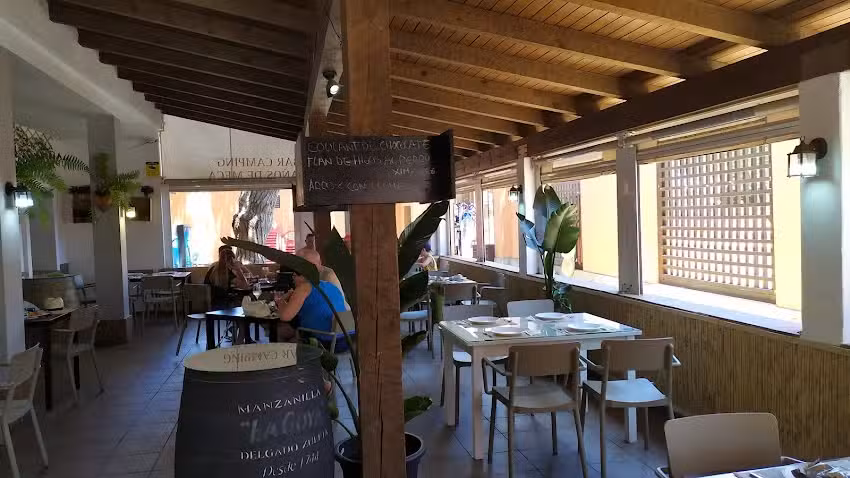 Restaurante Camping Ca&ntilde;os De Meca