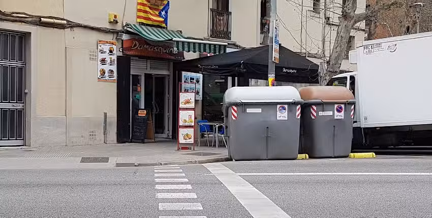 Restaurante Damasquina مطعم سوري vegano s&eacute;samo حلال halal