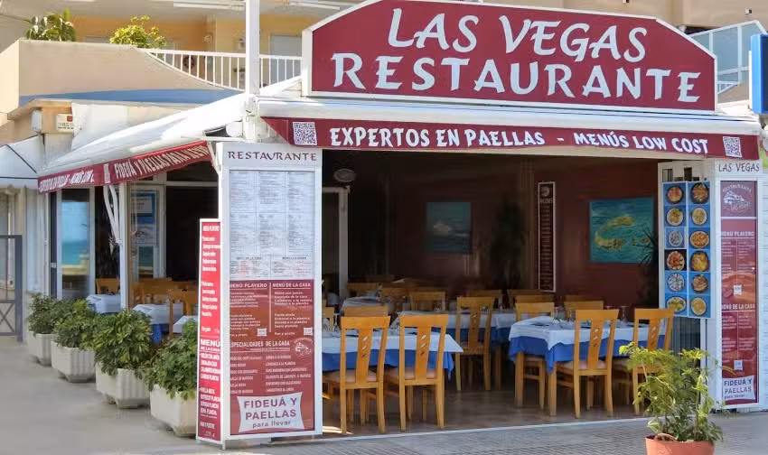Restaurante Las Vegas Pe&ntilde;iscola &ndash; Expertos en Paellas