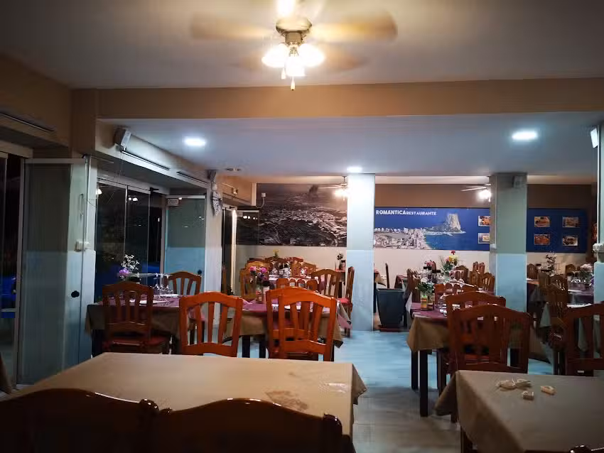 Restaurante Rom&aacute;ntica.