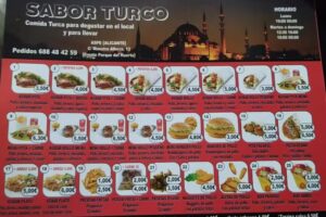 Restaurante Sabor turco