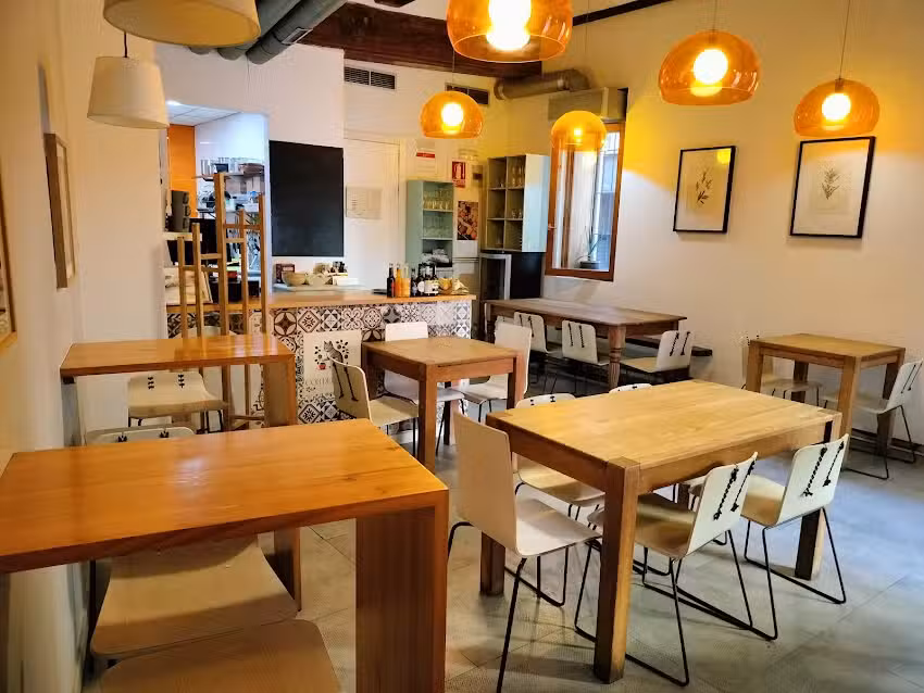 Restaurante vegano Cor del pilar