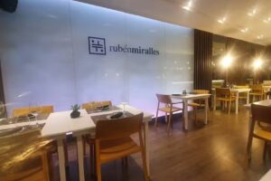 Rub&eacute;n Miralles restaurant.