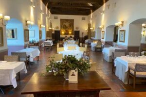 Salon Comedor. Restaurante Parador de Oropesa