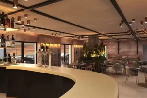 Sky Bar Novotel Valencia Lavant