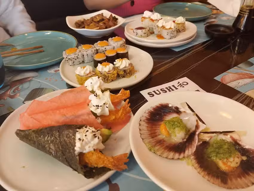 sushi he Buffet libre