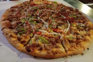 Tasty chicken shawarma