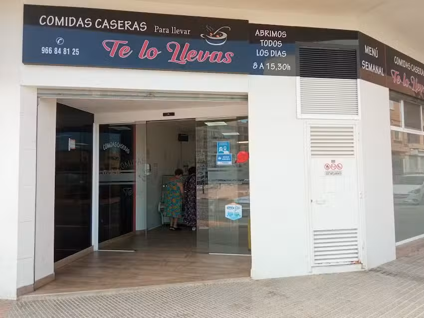 Te Lo Llevas-Comidas Para Llevar
