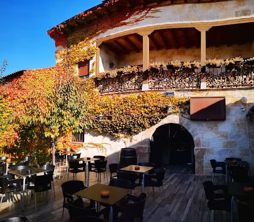 Terraza de Vino y Rosas