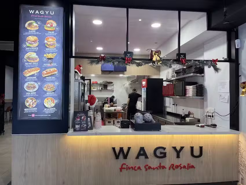 Wagyu Burger Finca Santa Rosal&iacute;a