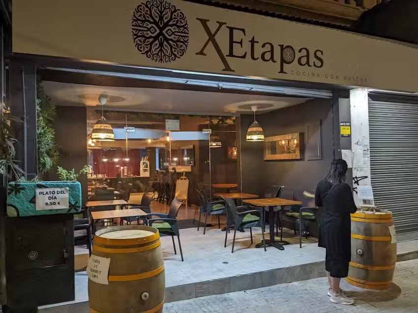 X Etapas | Tapas gamberras